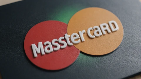 Mastercard mit roten und orangen Kreisen auf dunklem Hintergrund bei Golisimo Casino